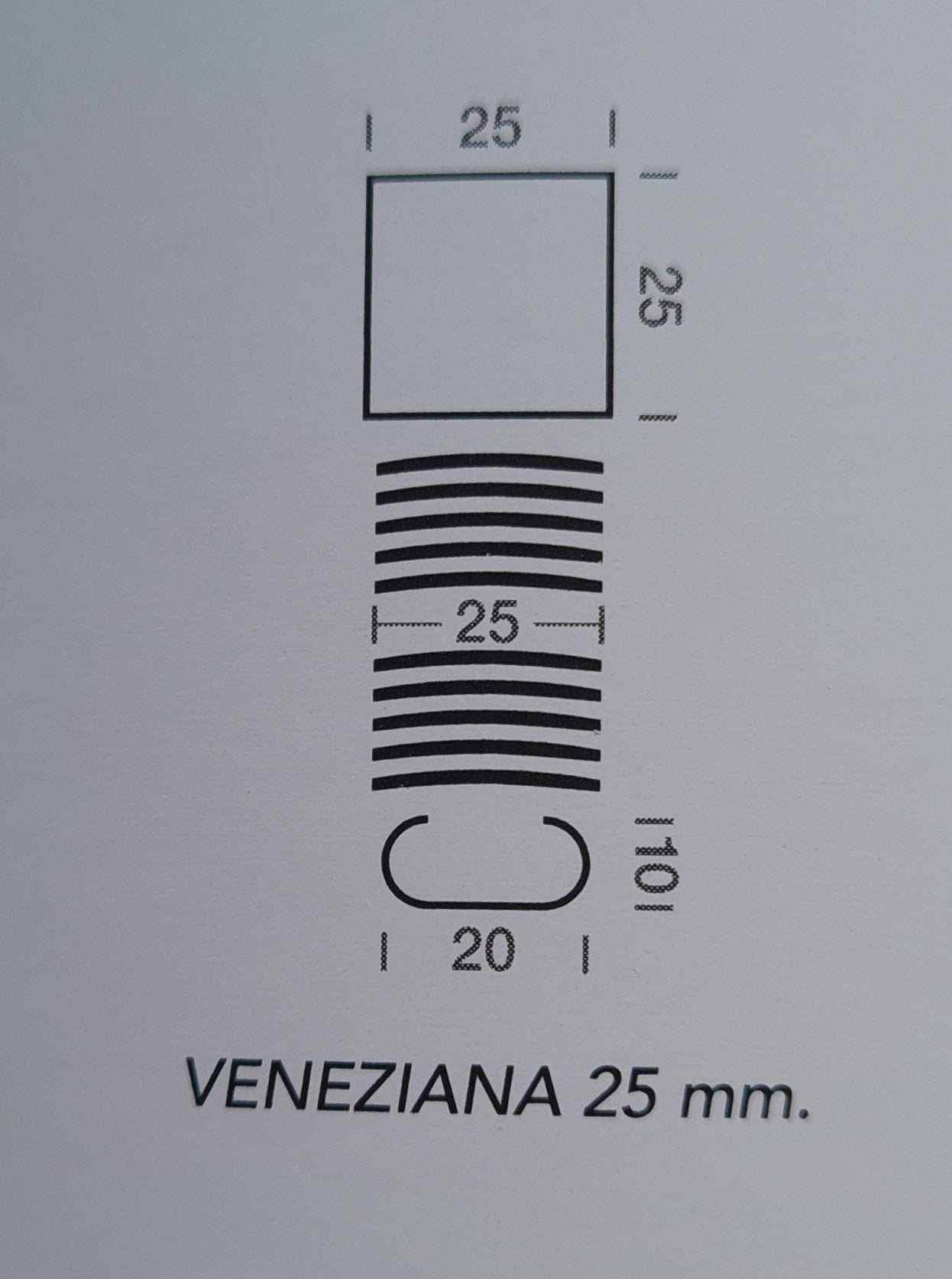 Veneziane da 25